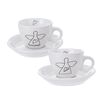 Orion Darilni set skodelic s podstavkami ANGEL, 90ml