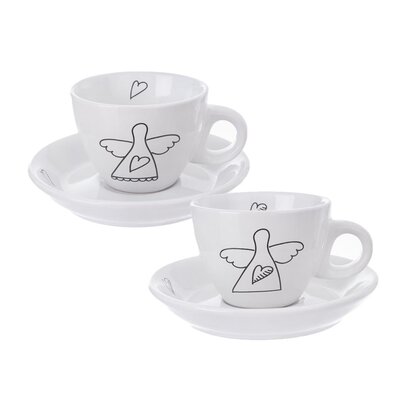 Orion Darilni set skodelic s podstavkami ANGEL, 90ml