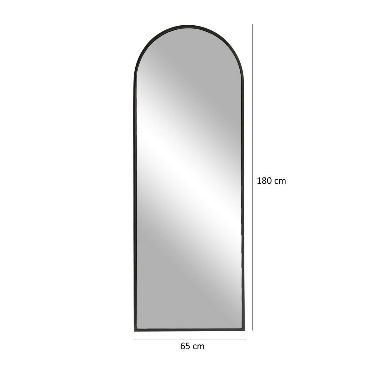 Zrkadlo Portal Matte Black