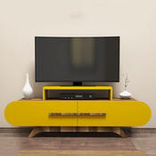 Rose Walnut Yellow TV asztal