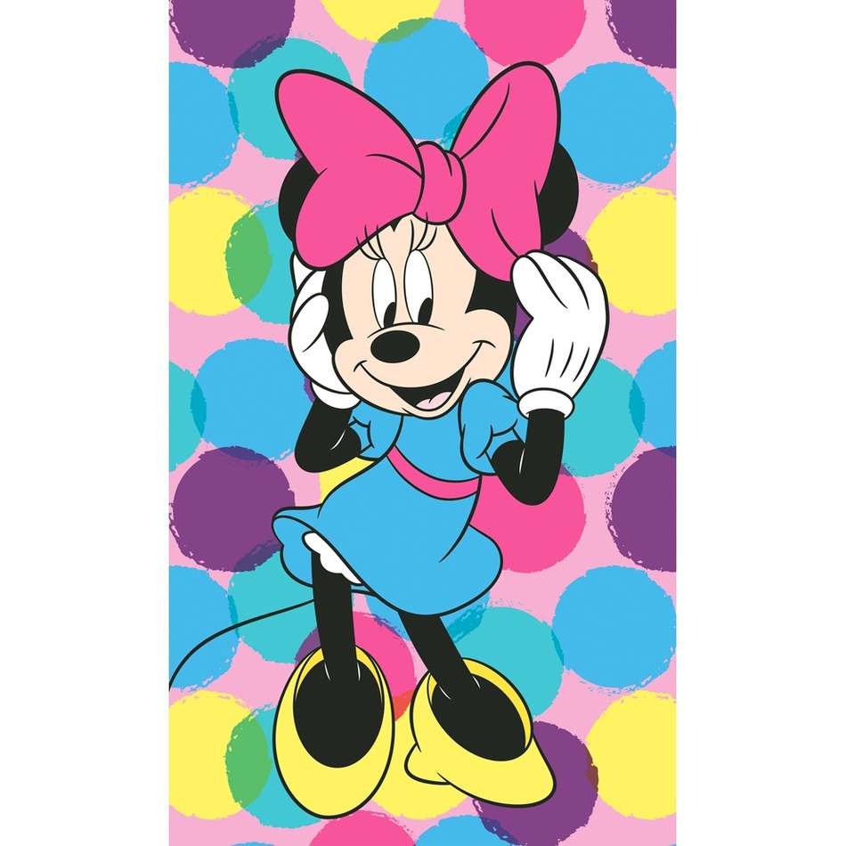 Obrázok CARBOTEX -  CARBOTEX Detský uterák 30/50cm MINNIE MOUSE, MM191201