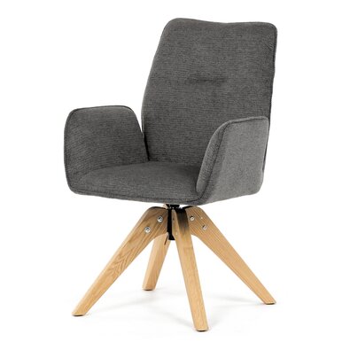 Jídelní židle DCH-C2148 GREY2 s voděodolnou látkou