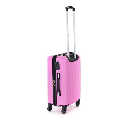 Pretty UP Дорожня валіза Travel ABS03 S, рожевий