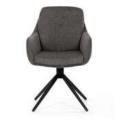 Sada jídelních židlí s vratným mechanismem DCH-P3174 GREY2, 2 ks