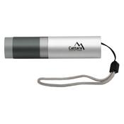 Cattara Silver tölthető zseblámpa, LED 120 lm ZOOM