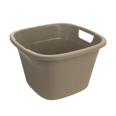 Orion Umyvadlo kvadratno z ročaji LOOP 16,8 l,taupe
