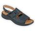 Orto Plus Dámske sandále so suchými zipsami veľ. 38 čierne