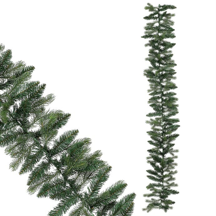 Vianočná smreková girlanda, 180 cm, zelená
