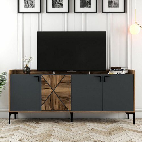 Schrank Venedik Walnut and Anthracite