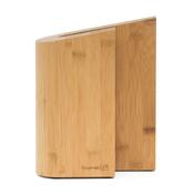 Bloc pentru cuțite G21 Gourmet, din bambus, pentru5 cuțite