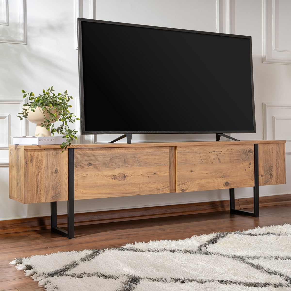 Televízny stolík Serenity Atlantic Pine