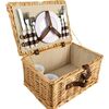 Arôme Coș de picnic pentru 4 persoane Natur, 40 x28 x 20 cm