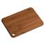 Placă de tăiat Kesper 59330 din bambus închis, 33 x 23 x 1 cm