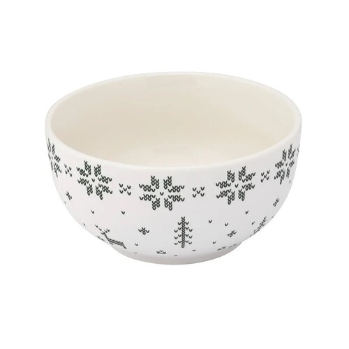 Altom Porcelanska skleda Grenlandia 13 cm, 600 ml,zelena