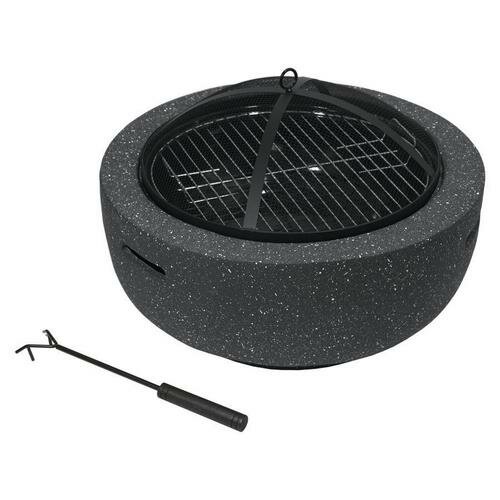 Cattara Ognjišče La Palma, siva, premer 44 cm