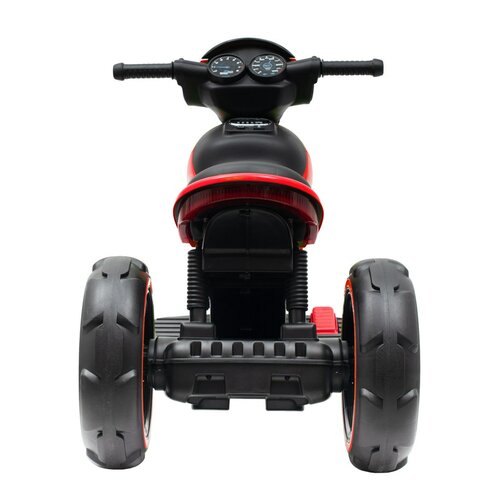 Baby Mix Elektryczny motocykl dla dzieci Policeczerwony, 100 x 50 x 61 cm