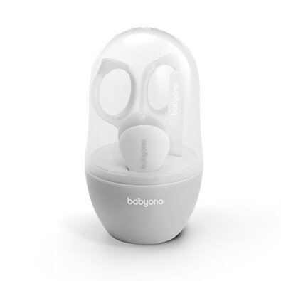 Baby Ono körömápoló szett fehér, 3 db