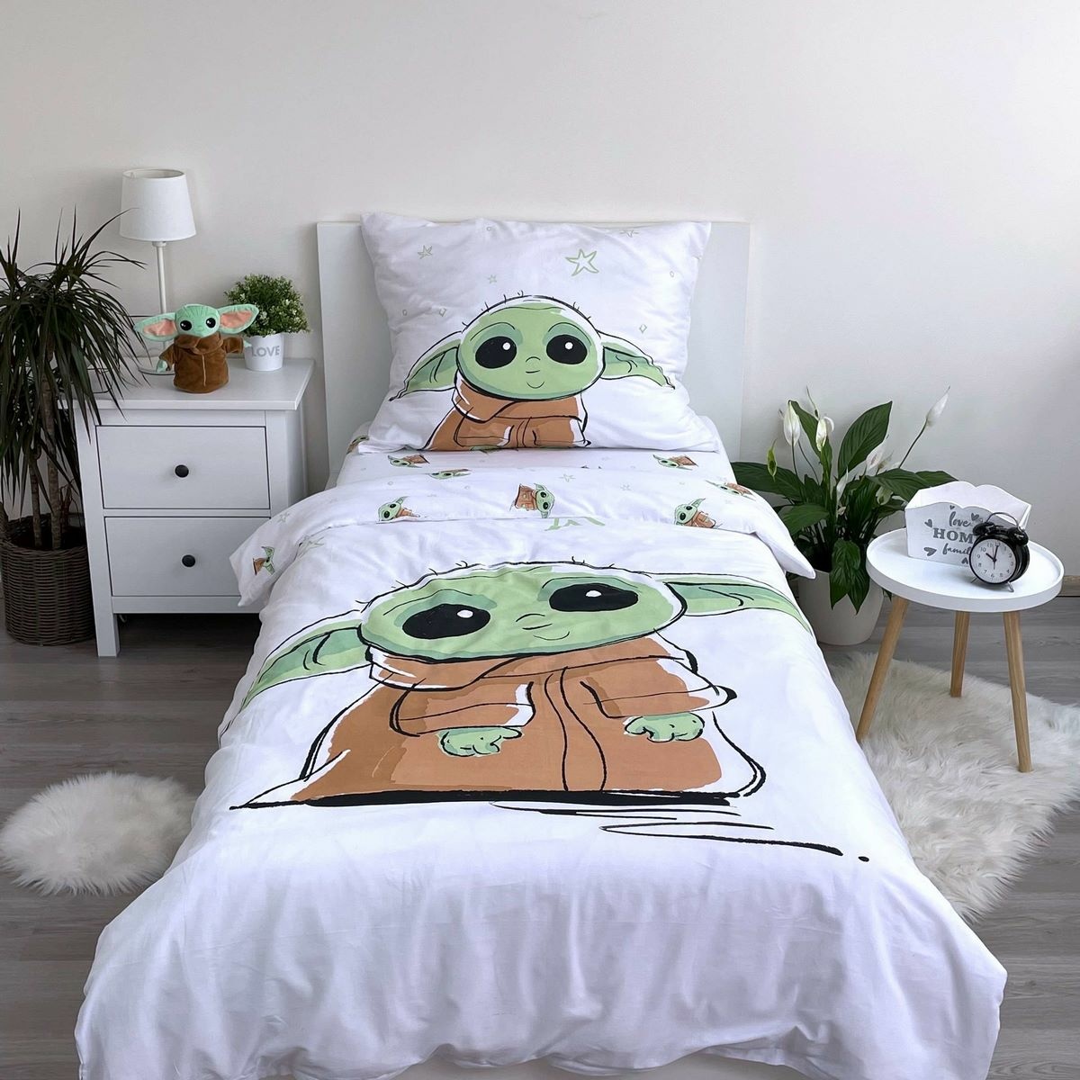Jerry Fabrics Star Wars Baby pamut ágyneműhuzat, 140 x 200 cm, 70 x 90 cm termék 2. képe