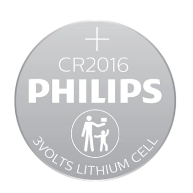 Baterie Philips CR2016 3 V, celulă buton litiu