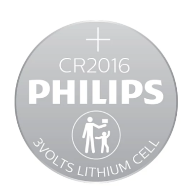 Philips Baterie CR2016 3 V, lithiová knoflíková