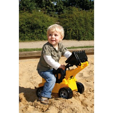 Lena Giga Trucks rakodó, sárga, 62 cm
