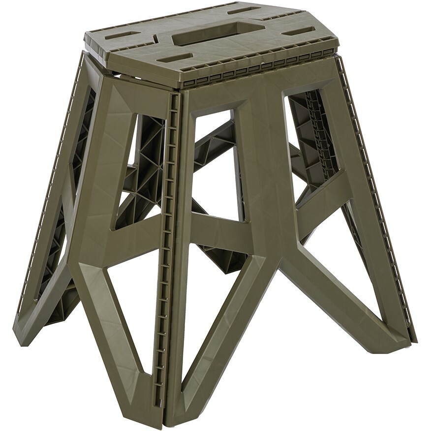 Keeeper Składane krzesełko ogrodowe Tom Olive