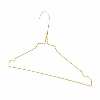 Compactor Set of 10 hangers, gold