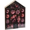 Set de decorațiuni de Crăciun Burgundia festive,