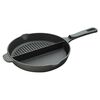 Cattara 13061 Patelnia grillowa z uchwytem Duo Żeliwo, śr. 25 cm