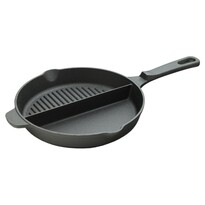 Cattara 13061 Patelnia grillowa z uchwytem Duo Żeliwo, śr. 25 cm