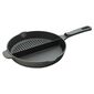 Cattara 13061 Patelnia grillowa z uchwytem Duo Żeliwo, śr. 25 cm