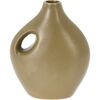 Porcelanska vaza Rhonda zelena, 16 x 20 x 8,5 cm