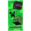Carbotex Otroška brisača Minecraft Mob Head, 70 x140 cm