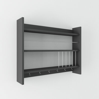 Кухонна полиця Kolin Anthracite