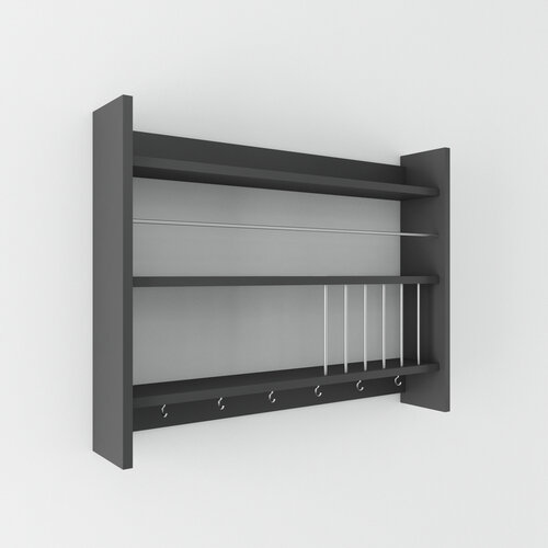 Кухонна полиця Kolin Anthracite