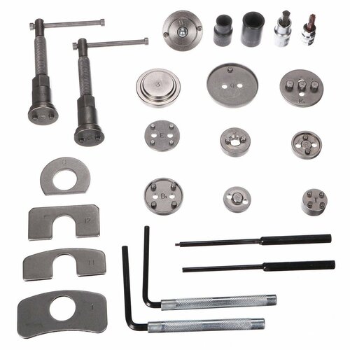 Sixtol Stiskalo za zavorne batke MECHANIC BRAKESET 50, komplet 50 kosov