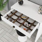Lisbon White Cosmetic Table