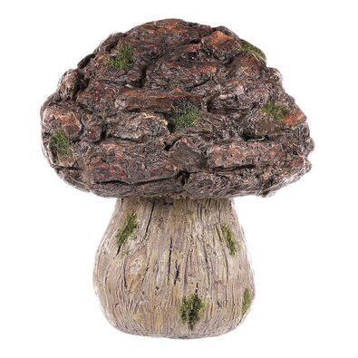 Gartendekoration Pilz, 16 x 17 x 16 cm, Polyresin