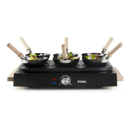 DOMO DO8719W elektrická fritéza a WOK, 2v1