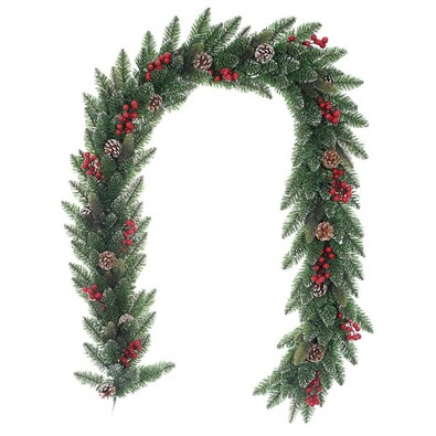 Weihnachtsgirlande Levante Grün, 200 cmgrün  ,
