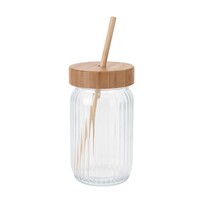 EH Italos pohár bambusz fedővel, 0,5 l