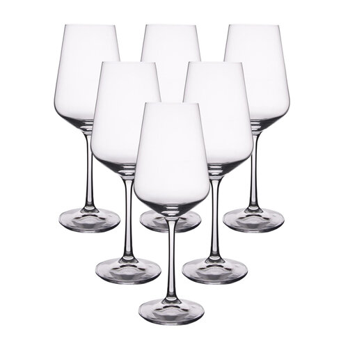 Crystalex 6-delni set kozarcev za belo vinoSANDRA, 0,25 l