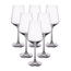 Crystalex 6-delni set kozarcev za belo vinoSANDRA, 0,25 l