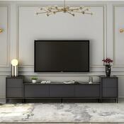 TV-Lowboard mit Schränken Imej Anthracite