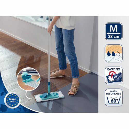 Leifheit Mop PowerClean M micro duo 55511