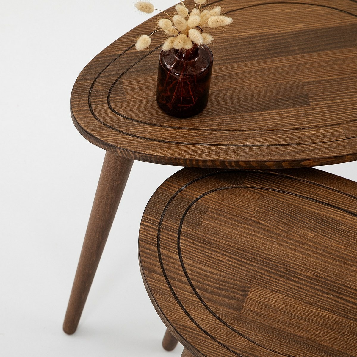 Súprava odkladacích stolíkov Sweet Walnut, 2 ks