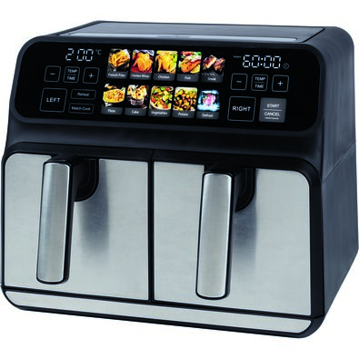 ProfiCook FR 1287 H dupla forrólevegős fritőz, 8 l