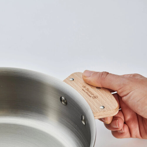 De Buyer 3660.02 LOQY abnehmbares Griffpaar, Holz