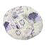 Siedzisko Gita pikowane okrągłe Provence, 40 cm