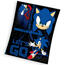 Detská deka Carbotex Unstoppable Sonic theHedgehog, 130 x 170 cm